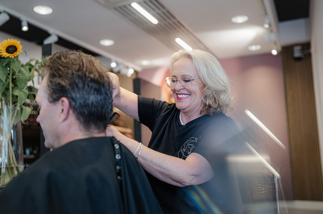 Sandra's Haircare impressie kapsalon